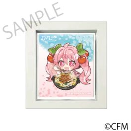 (PRE)(MD) Sakura Miku x Hirohako Frame Magnet Hakodate 2025 Sakura Miku - Art by Mikanmochi