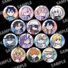 (PRE)(MD) Fate/Grand Order: Fujimaru Ritsuka Doesn't Get It Tradable Tin Badge PACK (สุ่ม 1 จาก 14)