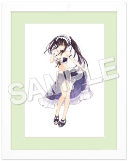 (PRE)(MD) KDcolle 5th Anniversary Date A Live Kurumi Tokisaki: Light Novel Swimsuit ver. Reproduction Fine Art