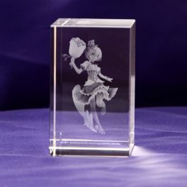 (PRE)(MD) KDcolle 5th Anniversary Re:ZERO -Starting Life in Another World- Ram Birthday ver. 3D Crystal