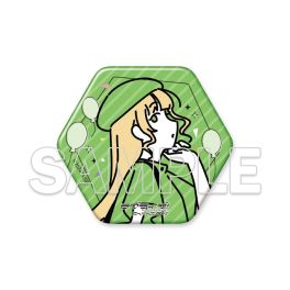 (PRE)(MD) Love Live! Series Wear the Seasons on Your Walks. Hexagonal Tin Badge - Sumire Heanna
