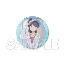 (PRE)(MD) Rascal Does Not Dream of a Beach Queen ＋ Big Glimmering Tin Badge - Mai Sakurajima
