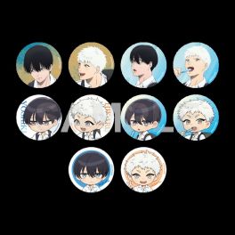 (PRE)(MD) TV Anime The Summer Hikaru Died Tradable Tin Badge School Commute Series PACK (สุ่ม 1 จาก 10)