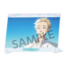 (PRE)(MD) The Fragrant Flower Blooms with Dignity A6 Visual Acrylic Plate Tsumugi Rintaro B