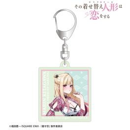 (PRE)(MD) My Dress-Up Darling Minori Chigusa Illustration Kitagawa Marin Chinese Style Mini Dress Ver. Luminescent Acrylic Key Chain