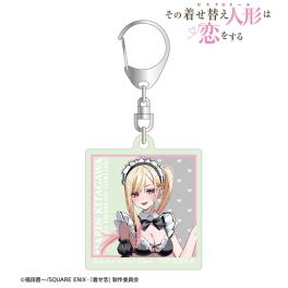 (PRE)(MD) My Dress-Up Darling Minori Chigusa Illustration Kitagawa Marin Swimwear Maid Ver. Luminescent Acrylic Key Chain