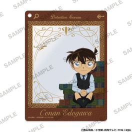 (PRE)(MD) Detective Conan Framed Acrylic Keychain - Reading ver. Conan Edogawa