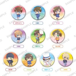 (PRE)(MD) [Resale] Detective Conan Tin Badge + Chibitto Cute Ver. PACK (สุ่ม 1 จาก 10)