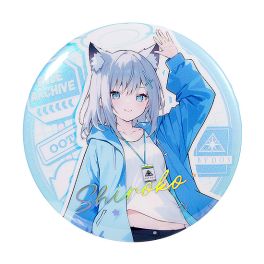 (PRE)(MD) Blue Archive Holiday Saunter Series 75mm Badge (SHIROKO)