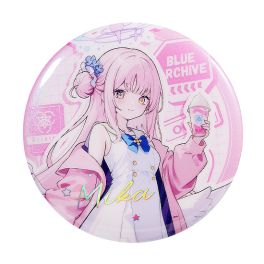 (PRE)(MD) Blue Archive Holiday Saunter Series 75mm Badge (MIKA)