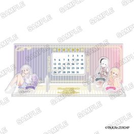 (PRE)(MD) Re:ZERO -Starting Life in Another World- Acrylic Perpetual Calendar Emilia's Birthday Celebration 2025 ver.