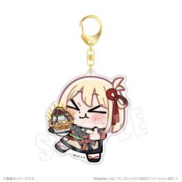 (PRE)(MD) Lycoris Recoil Bkub Big Acrylic Key Chain 03 Nishikigi Chisato (Cafe LycoReco Ver.)