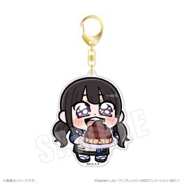 (PRE)(MD) Lycoris Recoil Bkub Big Acrylic Key Chain 04 Inoue Takina (Cafe LycoReco Ver.)