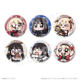 (PRE)(MD) Lycoris Recoil Bkub Can Badge (สุ่ม 1 จาก 6)