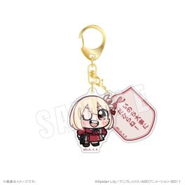 (PRE)(MD) Lycoris Recoil Bkub Words Acrylic Key Chain 01 Nishikigi Chisato (Uniform Ver.)