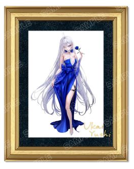 (PRE)(MD) MF Bunko J Autumn School Festival 2025 B4-sized Chara Fine Graph with Replica Signature - Playing Death Games to Put Food on the Table - Yuki