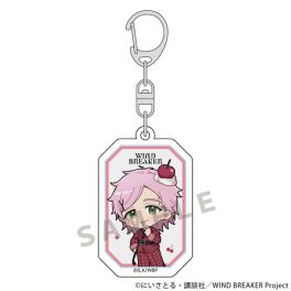 (PRE)(MD) WIND BREAKER Acrylic Key Chain Kiryu Mitsuki / Cherry Whip