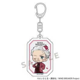 (PRE)(MD) WIND BREAKER Acrylic Key Chain Umemiya Hajime / Cherry Whip