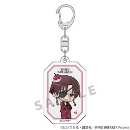 (PRE)(MD) WIND BREAKER Acrylic Key Chain Suo Hayato / Cherry Whip