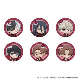 (PRE)(MD) WIND BREAKER Trading Can Badge Cherry Whip / Ver. A (สุ่ม 1 จาก 6)