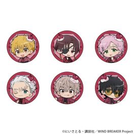 (PRE)(MD) WIND BREAKER Trading Can Badge Cherry Whip / Ver. B (สุ่ม 1 จาก 6)