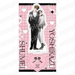 (PRE)(MD) Acrylic Stand - Sasaki and Miyano BLACK & PINK ver.
