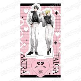 (PRE)(MD) Acrylic Stand - Hirano and Kagiura BLACK & PINK ver.
