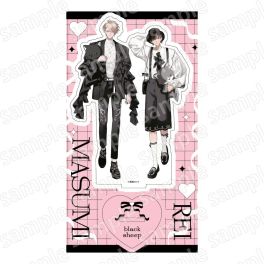 (PRE)(MD) Acrylic Stand - Black Sheep BLACK & PINK ver.